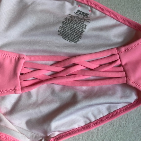 Victoria’s Secret PINK pink bikini bottoms - size small - Picture 3 of 11